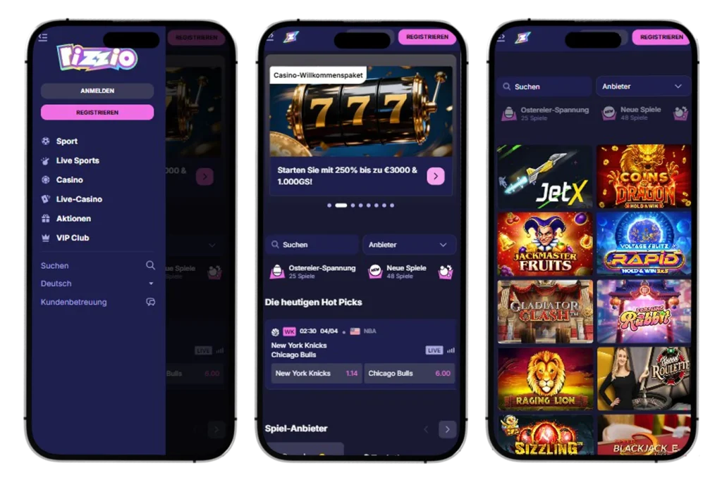 Rizzio Casino app